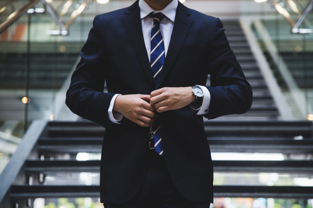 businessman in suit